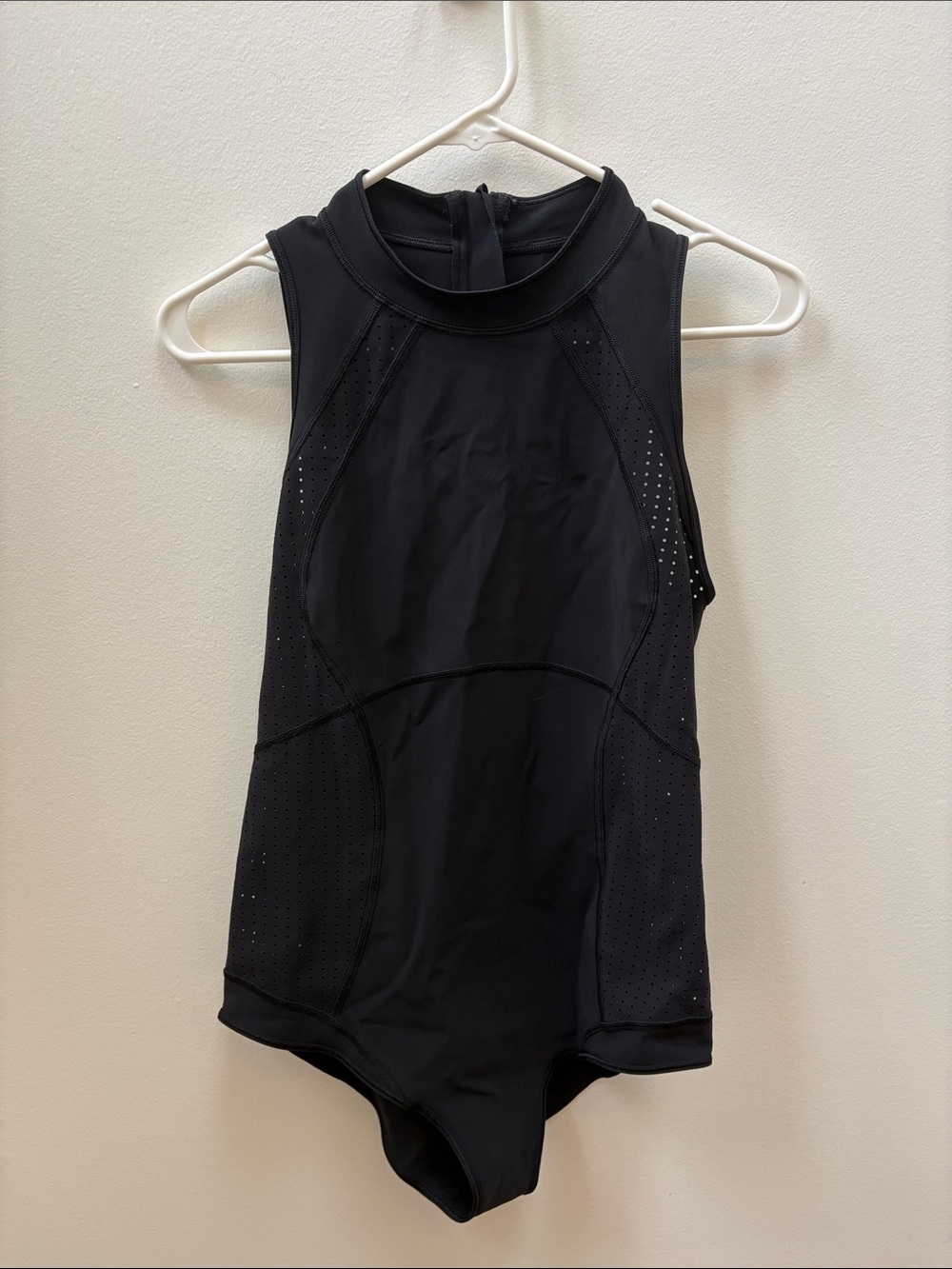 lululemon athletica Black Sleeveless High-Neck One-Piece Swim
